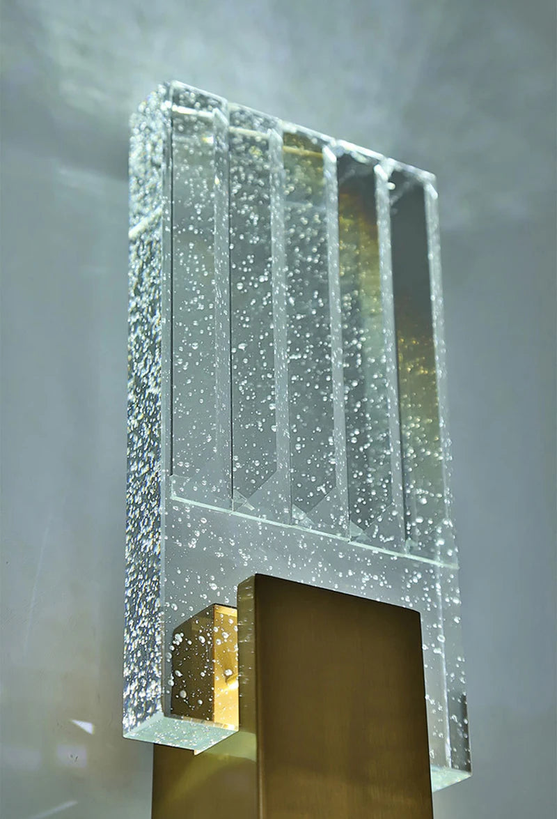 Modern Bubble Crystal LED Wall Lamps Bathroom Dresser Living Room Bedroom Mirror Wall Sconces Indoor Decoration Lighting Lustres