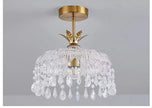 Modern Creative led crystal chandelier hallway chandeliers E27 bulb led lamps Indoor crystal led lustre chandeliers