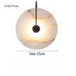 Modern LED Marble Wall Sconce Light Fixture Alabaster Lamp Living Room Bedroom Bedside Home Art Decoration Stone Decor Indoor