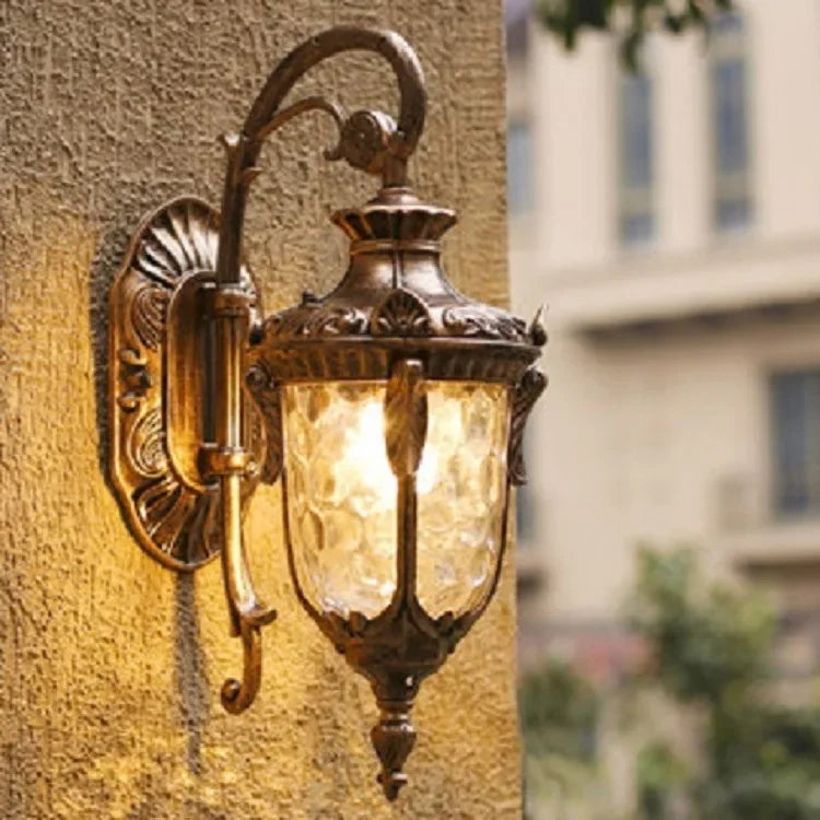 DurableEuropean Outdoor Wall Lamp Indoor And Outdoor Waterproof Led Wall Lamp Simple Corridor Gate Balcony Villa Courtyard Lamp
