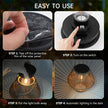 Solar Lantern Outdoor Solar Lanterns Waterproof for Outside Hanging Woven Lantern Boho Lamp Lights Decoration for Garden Yard