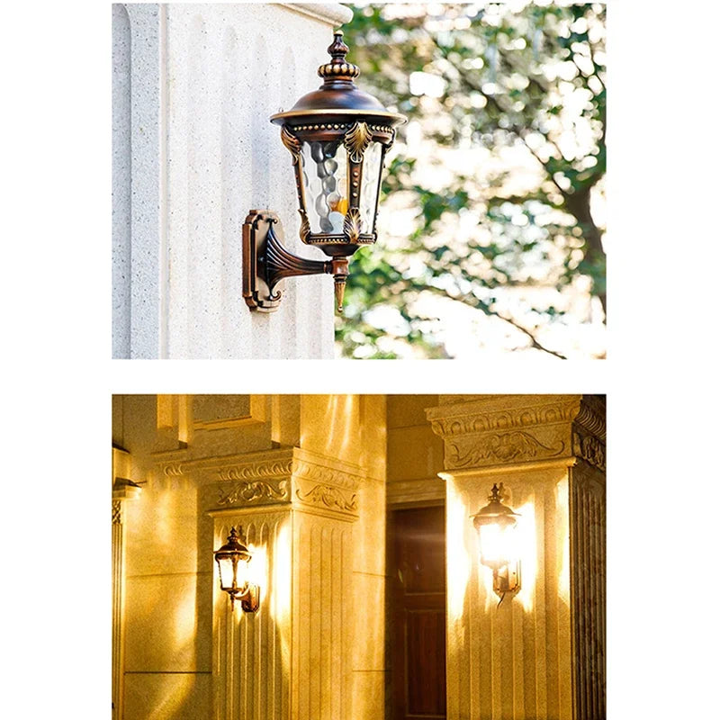BROTHER Contemporary LED Outdoor Wall Lamps Electric Simplicity Waterproof Balcony Hallway Courtyard Villa Gate Hotel
