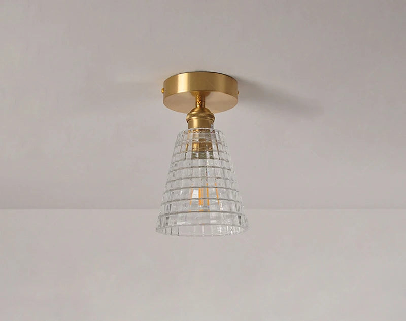 Modern Pendant Ceiling Lamp with Glass Shade for Kitchen Aisle Balcony Bedroom Home Art Deco Led Ceiling Lights Fixtures E27