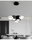 Nordic Designer Combination Honeycomb LED Indoor Ceiling Lamp,Remote Dimming Lustres Living Room Pendant Light Bedroom Decor