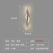 Minimalist Wall Lamp Living Room TV Background Wall Lamp Light Luxury Style Long Strip Lighting Line Bedroom Bedside Wall Lamp