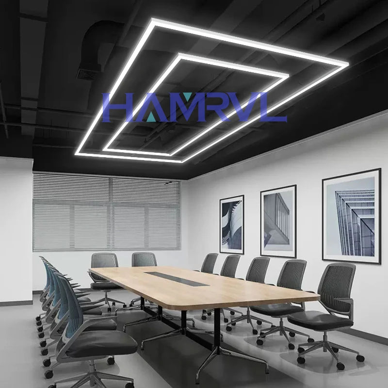 Office Extra Large Workshop LED Light 6500K Garage Ceiling Light Shop Light for Car Detailing Gym Supermarket Show  customized