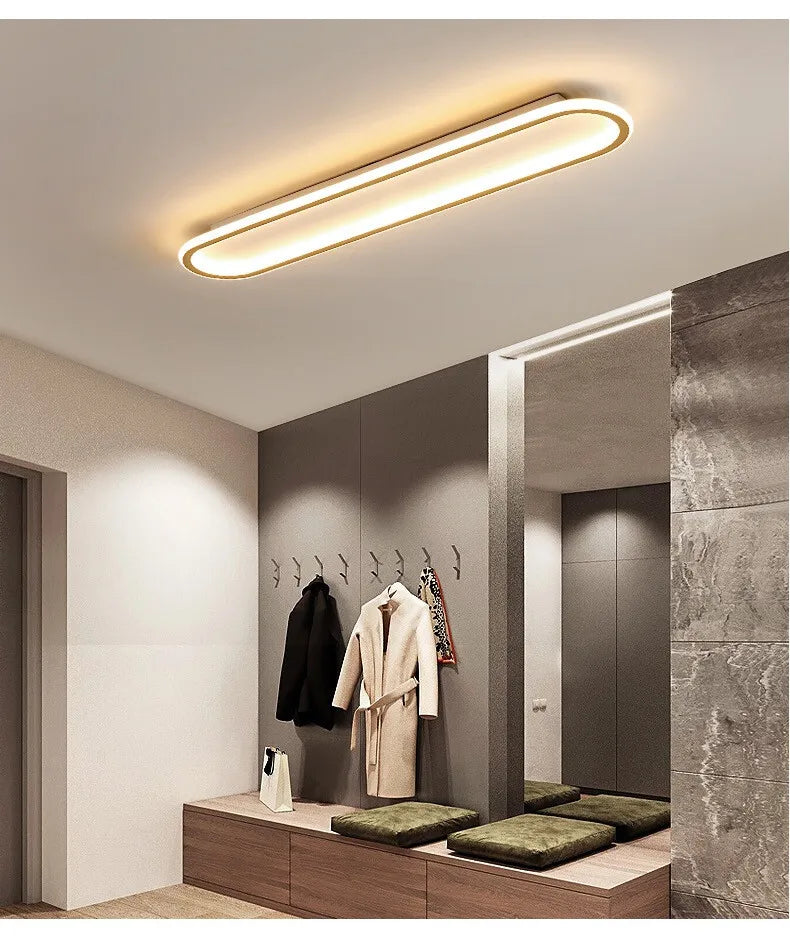 Modern LED Ceiling Lights Aisle Lamp Bedroom Living Room Kitchen Ceiling Mounted Light Cloakroom Corridor Balcony Foyer Decor
