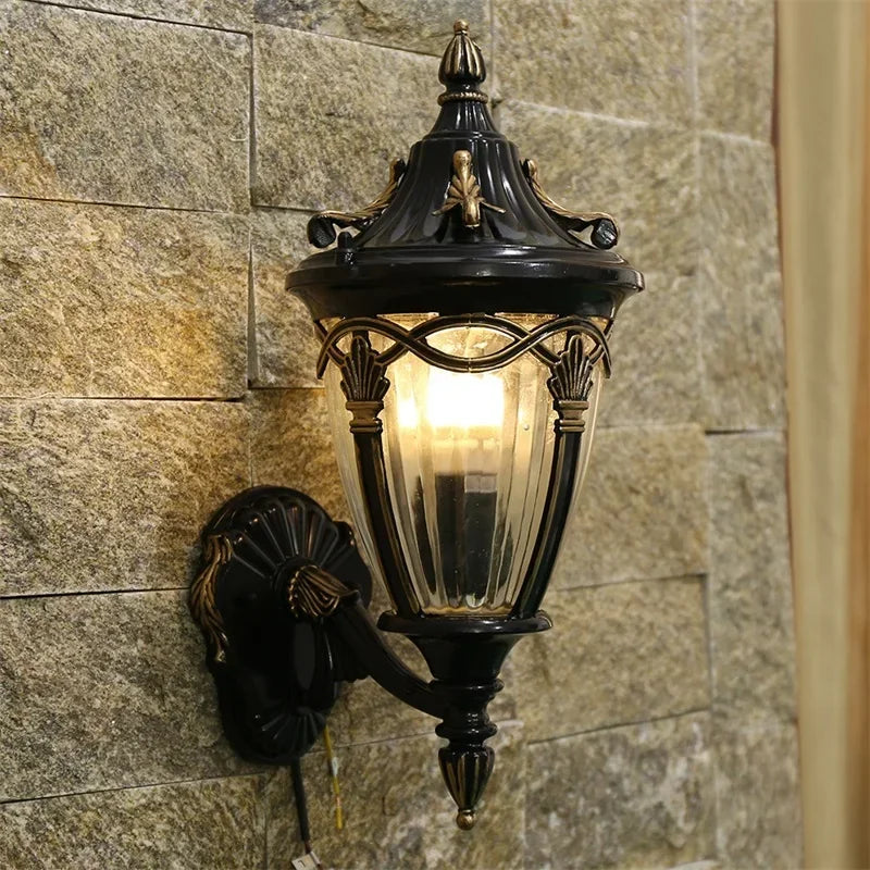 Outdoor Wall Lamp Classical Light Retro LED Sconces Waterproof ideal for  Decoration