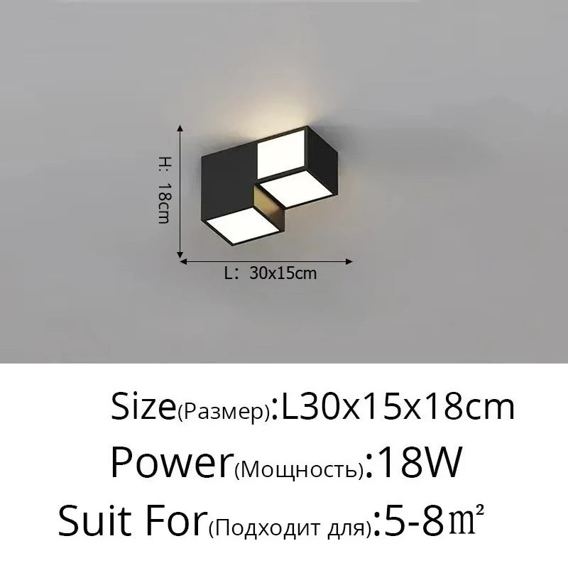 Nordic Designer Combination Honeycomb LED Indoor Ceiling Lamp,Remote Dimming Lustres Living Room Pendant Light Bedroom Decor