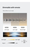 Modern Hanging Led Pendant Lights For Dining Room Kitchen Island long Bar Chandeliers decoration home decor Black light fixtures
