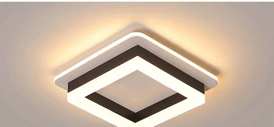 Modern LED Chandelier Indoor Lighting For Corridor Hallway Surface Mounted Acrylic Ceiling Light Dimmable Lamp Lustres HOME Deco