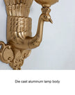 Outdoor Courtyard Pillar Entrance Waterproof Terrace Retro Courtyard Villa Exterior Wall Balcony Courtyard Wall Lamp