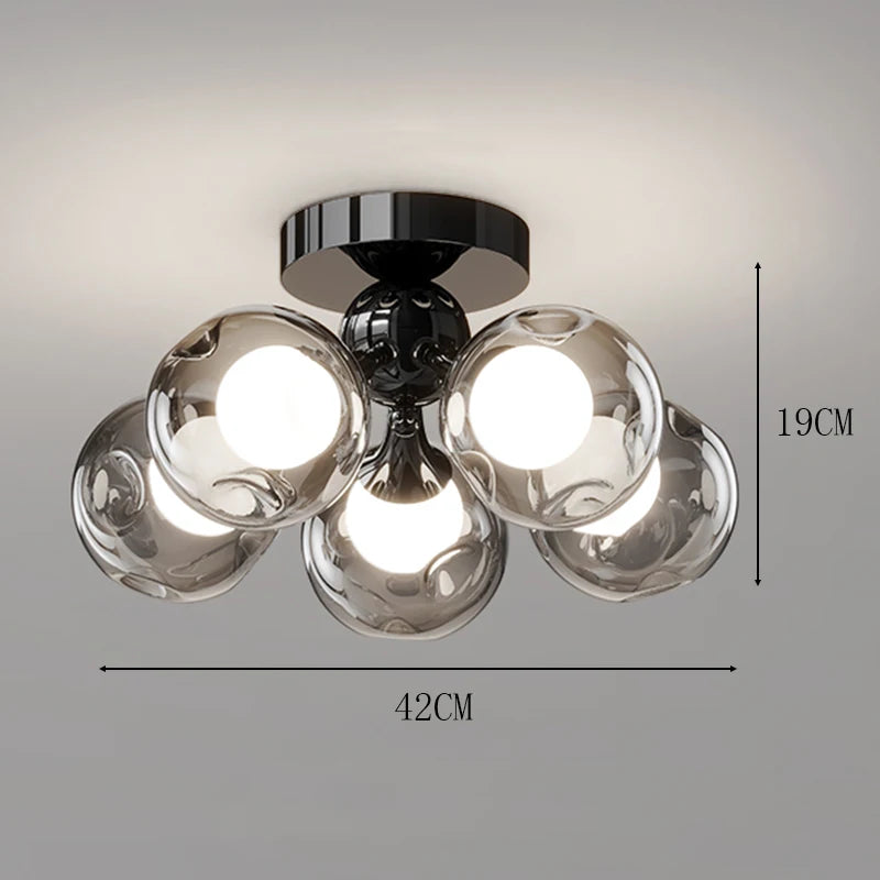 Nordic home decoration salon bedroom decor smart led lamp lights for room dimmable Ceiling light lamparas indoor lighting