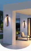 Waterproof Outdoor Wall Light Natural Stone Exterior IP65 Weather-Resistant Lighting for Garden Porch Balcony Villa & Patio Deco