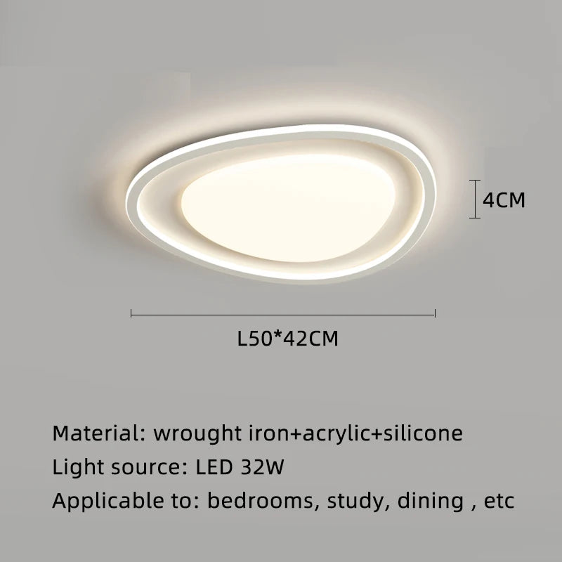 Creative Mango Living Room Lights Modern Simple LED Ceiling Lamp Bedroom Kids Room Lighting Home Decor Dining Ceiling Chandelier
