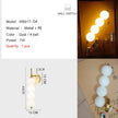 Nordic Wind Gourd Wall Lamp Minimalist LED Milky White Light For Living Room Study Bedroom Bedside Home Decoration Light Fixture