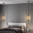 Nordic Minimal LED Pendant Lights Tubes Shaped Chandeliers Home Decor Dinning Living Rooms Villa Island Counter Lighting Fixture