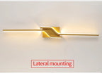 Modern LED Wall Light Minimalist Vertical Light Fixture Sleek Black Sconce For Living Room Bedroom Hallway Indoor Lighting Decor