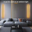 Modern Plug in Long Wall Sconce Indoor Wall Lamp Wall Mounted Light for Bedroom Living Room Hallway
