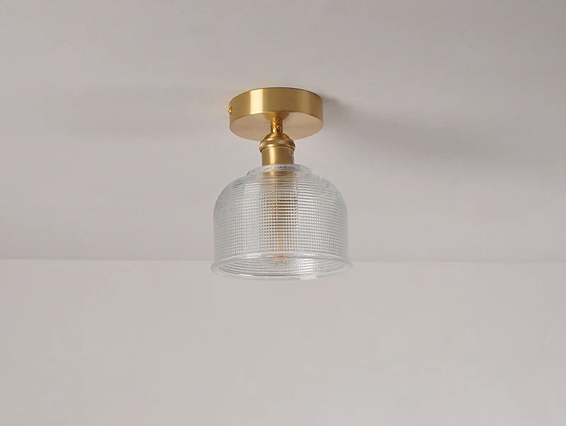 Modern Pendant Ceiling Lamp with Glass Shade for Kitchen Aisle Balcony Bedroom Home Art Deco Led Ceiling Lights Fixtures E27