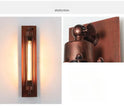 American Flute Wall Lamp Unique LOFT Restaurant Bar Grill Hallway Iron Wall Light Rustic Industrial Decor Edison Bulb Fixture