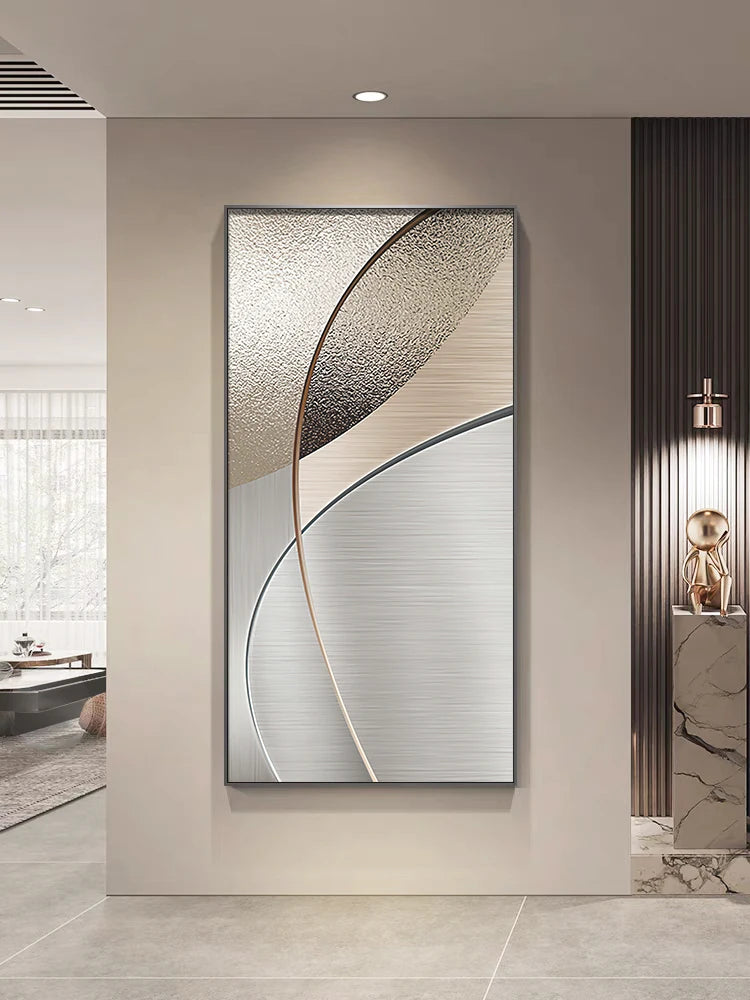 Entrance Foyer Decoration Painting Light High-end Ornament Led Room Light Interior Wall Lamp Home Decoration Item Picture