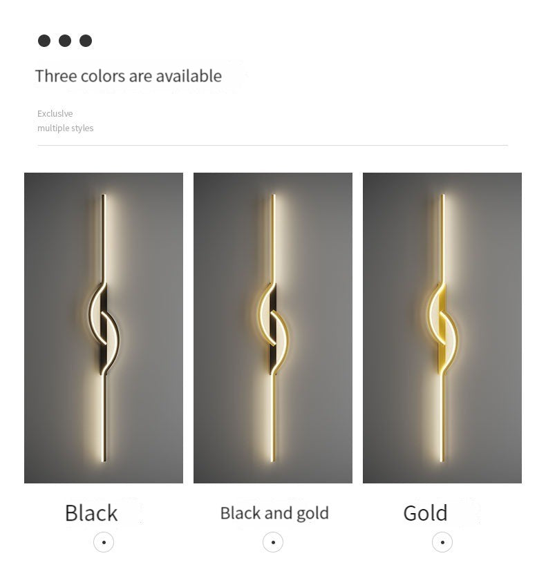 Led Bedside Wall Sconce Lamp For Living Room Bedroom Stair Modern Art Interior Wall Lights Light Fixture Night Lamps Home Decor