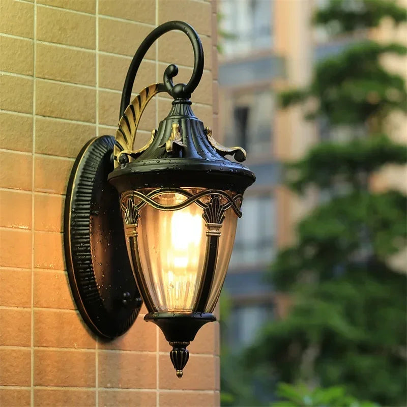 Outdoor Wall Lamp Classical Light Retro LED Sconces Waterproof ideal for  Decoration
