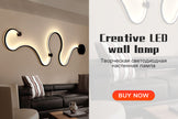 Led Bedside Wall Sconce Lamp For Living Room Bedroom Stair Modern Art Interior Wall Lights Light Fixture Night Lamps Home Decor