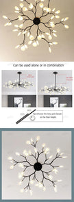 Nordic Chandelier Lighting Modern Branch Pendant Light Living Room Bedroom Led Luminarias Art Decor Indoor Lighting Fixtures