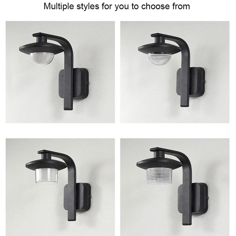 Waterproof LED Wall Light Creative Wall Light IP65 Courtyard Corridor Wall Decoration Modern Garage Balcony Atmosphere Light