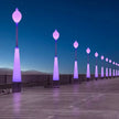 Solar High Luminous Outdoor Light Waterproof Traffic White Pole One-in-One Solar Light Emitting Diode Street Light Ip65 Outdoo