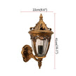 Outdoor Wall Lamp Classical Light Retro LED Sconces Waterproof ideal for  Decoration