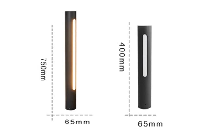 12W Hot Style  4000K AC220V LED Garden Light Lawn Lamp Bollard Outdoor
