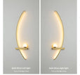 Nordic LED Wall Lamp Stripes Wall Sconce for Bedroom Bedside Living Room Study Stairs Home Decor Indoor Lighting Fixture Luster