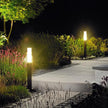 Outdoor Waterproof Acrylic LED Lawn Lamp 50/70CM Aluminum Pillar Garden Path Light Landscape Lawn Lights AC85-265V
