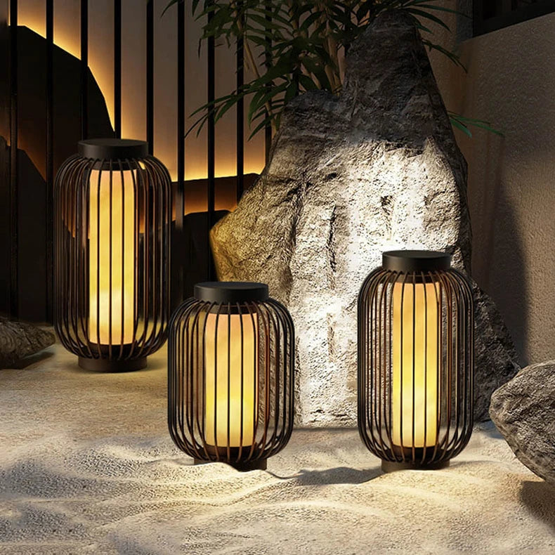 Luminous floor lamp lawn solar LED outdoor lighting, outdoor garden decoration outdoor garden light flying non solar light