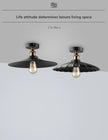 Retro Ceiling Lamp for Living Room Dining Room Bedroom Corridor Entrance Ceiling Lights E27 Indoor Lighting Fixtures