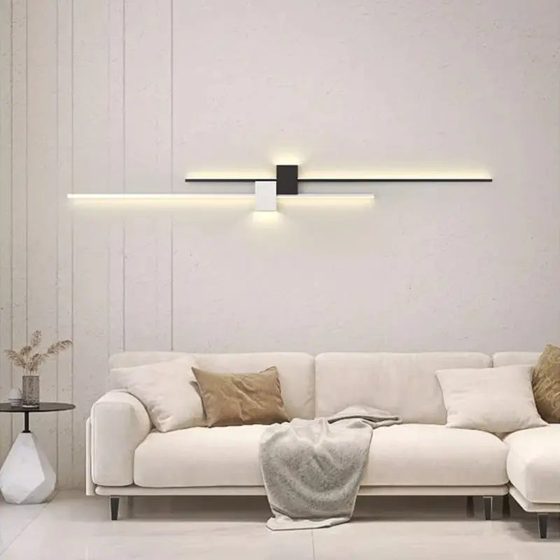 DINDALLED Modern LED Wall Lamp Bedside Sconce for Bedroom Living Room Hallway Home Decor