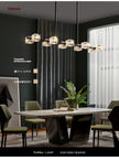 Light Luxury All Copper Living Room Ceiling Lamp, High-end Crystal Lamp, Creative Bedroom Lamp, Minimalist Dining Room Lamp