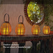 Creative New LED Solar Plastic Lantern Outdoor Waterproof Courtyard Villa Garden Decoration Atmosphere Lighting Fixtures