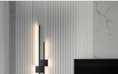 Wall Lamps LED Lights Simple Modern Sofa Living Room Decor TV Background Decoration Wood Grille Bedroom Bar Long Strip Wall Lamp