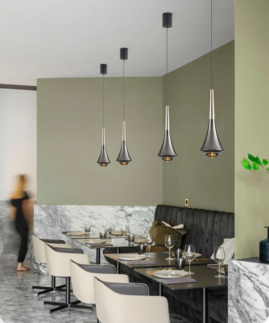 2023 New Modern Aluminum Anti Dazzle LED Pendant Lamp 7W12W Dimmable Table Lamp Bedside Lamp 110V220V Indoor Lighting