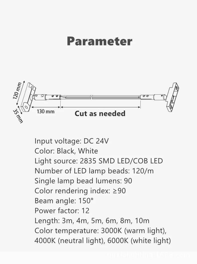 Minimalist LED Skyline Linear Light COB Modern Wall Lamp for Living Room Bedroom Art Exhibition Wall DIY Decor Strips Sconce