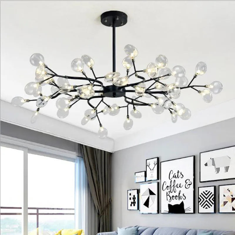 Nordic Chandelier Lighting Modern Branch Pendant Light Living Room Bedroom Led Luminarias Art Decor Indoor Lighting Fixtures