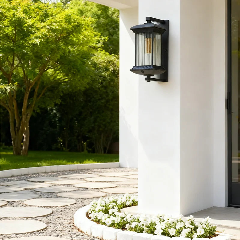 Outdoor Wall Lamps Aisle Wall Light IP54 Waterproof Corridor Balcony Modern New Chinese Villa Door Lights Porch Garden Gate Lamp