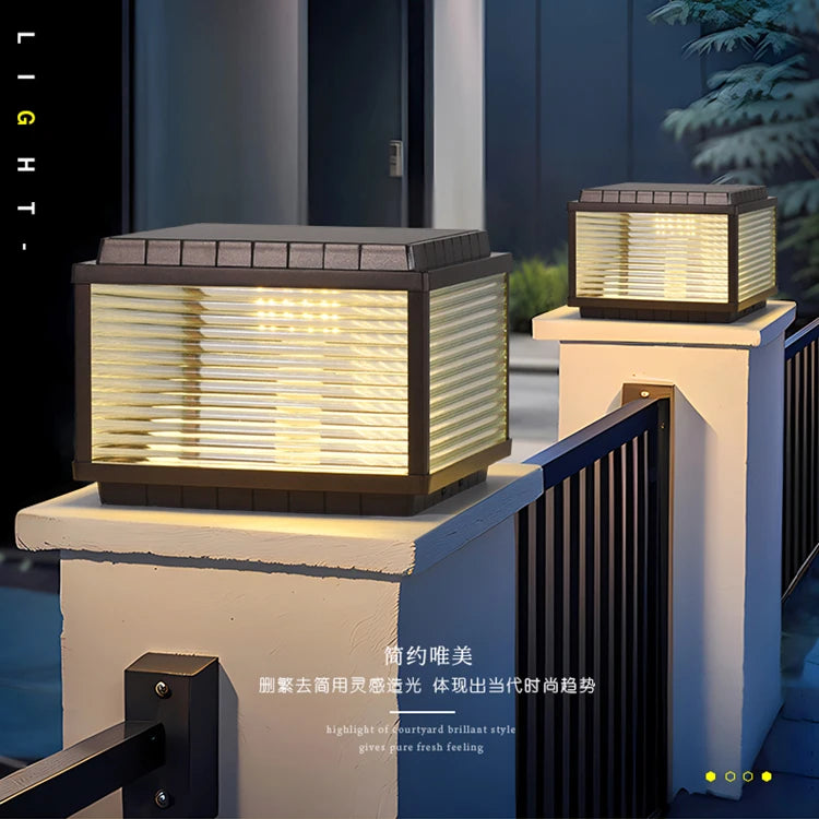 Lamp Display Lighting Decoration Garden Accessories Modern Designer Outdoor Light Yard Garten Lampe Outdoor Decoration