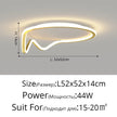 Villa Office LED Chandelier New Shape For Foyer Bedroom Dining Room Studyroom Hotel Restaurant Living Room Kitchen Indoor Lamp
