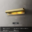 Post-Modern Designer Wall Lamp Minimalist Creative Living Room Hong Kong Style Light Luxury Copper Bedroom Decorative Wall Light