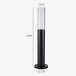 Outdoor Waterproof Acrylic LED Lawn Lamp 50/70CM Aluminum Pillar Garden Path Light Landscape Lawn Lights AC85-265V